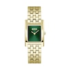 Thumbnail Image 1 of BOSS Lucy Ladies' Green Dial & Light Gold Tone IP Tank Watch