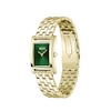 Thumbnail Image 3 of BOSS Lucy Ladies' Green Dial & Light Gold Tone IP Tank Watch