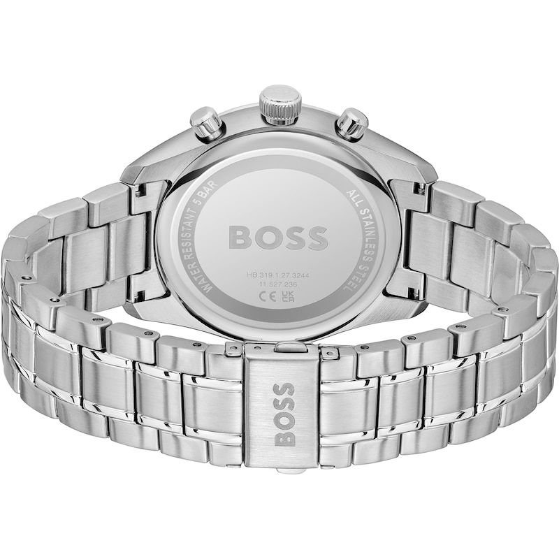 Main Image 3 of BOSS Grand Prix 44mm Men's Blue Dial & Stainless Steel Watch