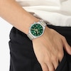 Thumbnail Image 4 of BOSS Gregor Men's Green Dial & Two Tone Bracelet Watch