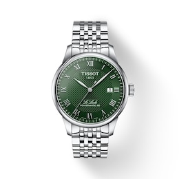 Tissot Le Locle Powermatic 80 39mm Green Dial & Stainless Steel Bracelet Watch