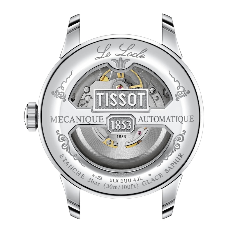 Main Image 3 of Tissot Le Locle Powermatic 80 39mm Green Dial & Stainless Steel Bracelet Watch