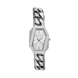 Michael Kors Suri Ladies' Stainless Steel Curb Link Bracelet Watch