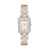 Thumbnail Image 1 of Michael Kors Emery 22mm Rectangle Mother Of Pearl & Stainless Steel Watch