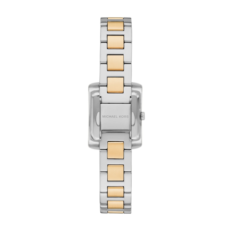 Main Image 2 of Michael Kors Emery 22mm Rectangle Mother Of Pearl & Stainless Steel Watch