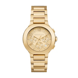 Michael Kors Gramercy Ladies' Chronograph Gold Tone Bracelet Watch