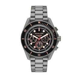 Michael Kors Maritime Men's Gunmetal Stainless Steel Bracelet Watch