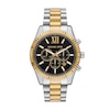 Thumbnail Image 1 of Michael Kors Lexington Men's Black Dial & Two Tone Bracelet Watch