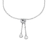 Thumbnail Image 2 of Michael Kors Brillance Sterling Silver & Cubic Zirconia Bezel Set Bolo Bracelet