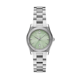 Emporio Armani Ladies' 32mm Mint Green Dial & Stainless Steel Watch