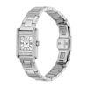 Thumbnail Image 2 of Emporio Armani Ladies' Rectangle Crystal Stainless Steel Bracelet Watch