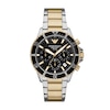 Thumbnail Image 1 of Emporio Armani Men's Chronograph Black Dial & Two Tone Watch