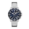 Thumbnail Image 1 of Emporio Armani Men's Chronograph Blue Dial & Stainless Steel Watch