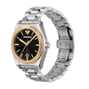 Thumbnail Image 4 of Emporio Armani 41mm Stainless Steel Bracelet & Leather Strap Set Watch