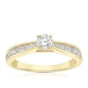 Thumbnail Image 1 of 18ct Yellow Gold 0.75ct Diamond Channel Set Solitaire Ring