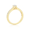 Thumbnail Image 3 of 18ct Yellow Gold 0.75ct Diamond Channel Set Solitaire Ring