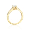 Thumbnail Image 3 of 18ct Yellow Gold 1ct Diamond Channel Set Solitaire Ring