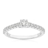 Thumbnail Image 1 of 14ct White Gold 0.50ct Diamond Solitaire Ring