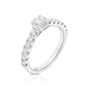 Thumbnail Image 2 of 14ct White Gold 1ct Diamond Round Cut Solitaire Ring