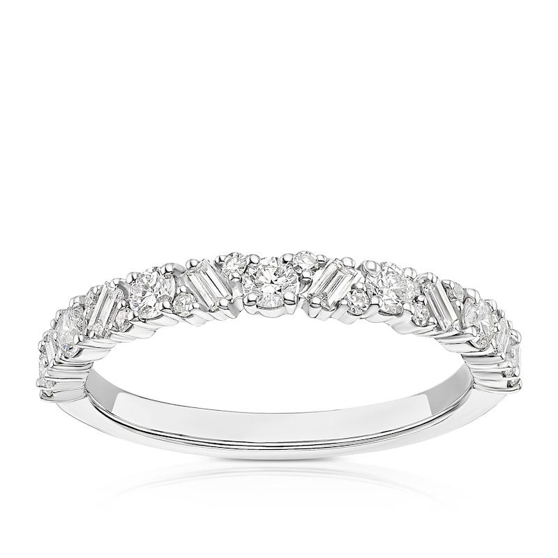 Main Image 1 of Platinum 0.50ct Diamond Eternity Ring