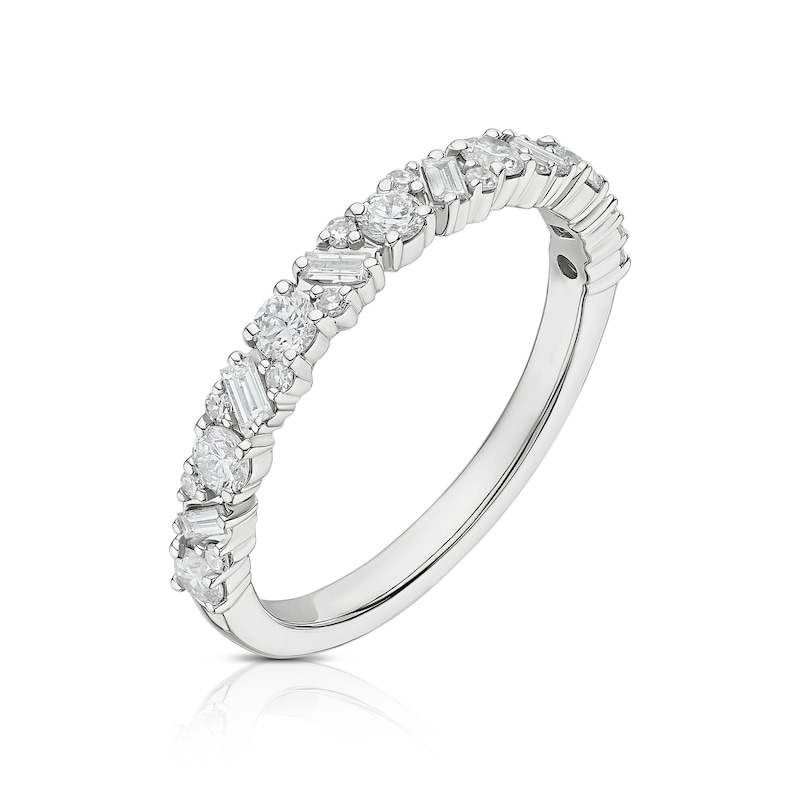 Main Image 2 of Platinum 0.50ct Diamond Eternity Ring