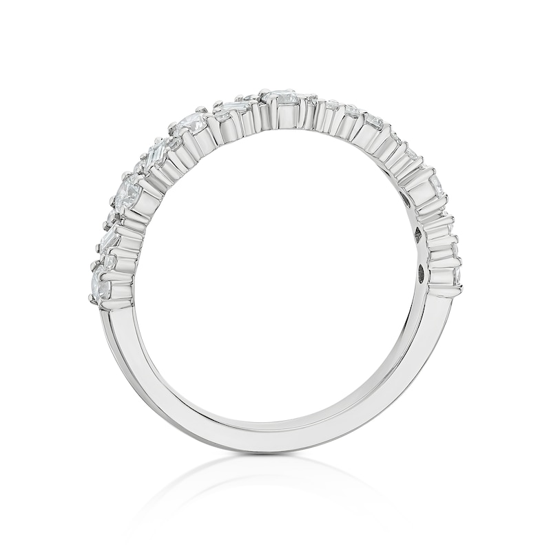 Main Image 3 of Platinum 0.50ct Diamond Eternity Ring