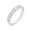 Thumbnail Image 2 of 18ct White Gold 0.25ct Diamond Baguette & Round Eternity Ring