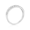 Thumbnail Image 3 of 18ct White Gold 0.25ct Diamond Baguette & Round Eternity Ring