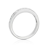 Thumbnail Image 3 of 9ct White Gold 0.50ct Diamond Baguette & Round Cut Eternity Ring