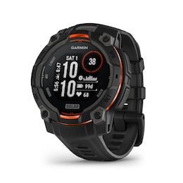 Garmin Instinct 3 45mm Solar Black Bezel & Silicone Strap Smartwatch