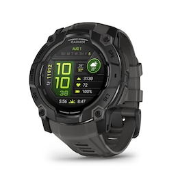 Garmin Instinct 3 50mm Amoled Black Bezel & Charcoal Silicone Strap Smartwatch