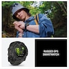 Thumbnail Image 8 of Garmin Instinct 3 50mm Amoled Black Bezel & Charcoal Silicone Strap Smartwatch