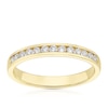 Thumbnail Image 1 of 9ct Yellow Gold 0.25ct Diamond Channel Set Eternity Ring