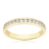 Thumbnail Image 1 of 9ct Yellow Gold 0.33ct Diamond Channel Set Eternity Ring