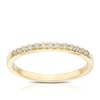 Thumbnail Image 1 of 9ct Yellow Gold 0.15ct Diamond Eternity Ring