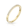 Thumbnail Image 2 of 9ct Yellow Gold 0.15ct Diamond Eternity Ring