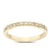 Thumbnail Image 1 of 9ct Yellow Gold 0.25ct Diamond Eternity Ring