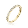 Thumbnail Image 2 of 9ct Yellow Gold 0.33ct Diamond Eternity Ring