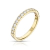 Thumbnail Image 2 of 9ct Yellow Gold 0.50ct Diamond Eternity Ring