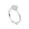 Thumbnail Image 2 of Platinum 0.50ct Diamond Cluster Ring