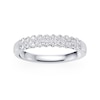 Thumbnail Image 1 of Platinum 0.50ct Diamond Three Row Eternity Ring