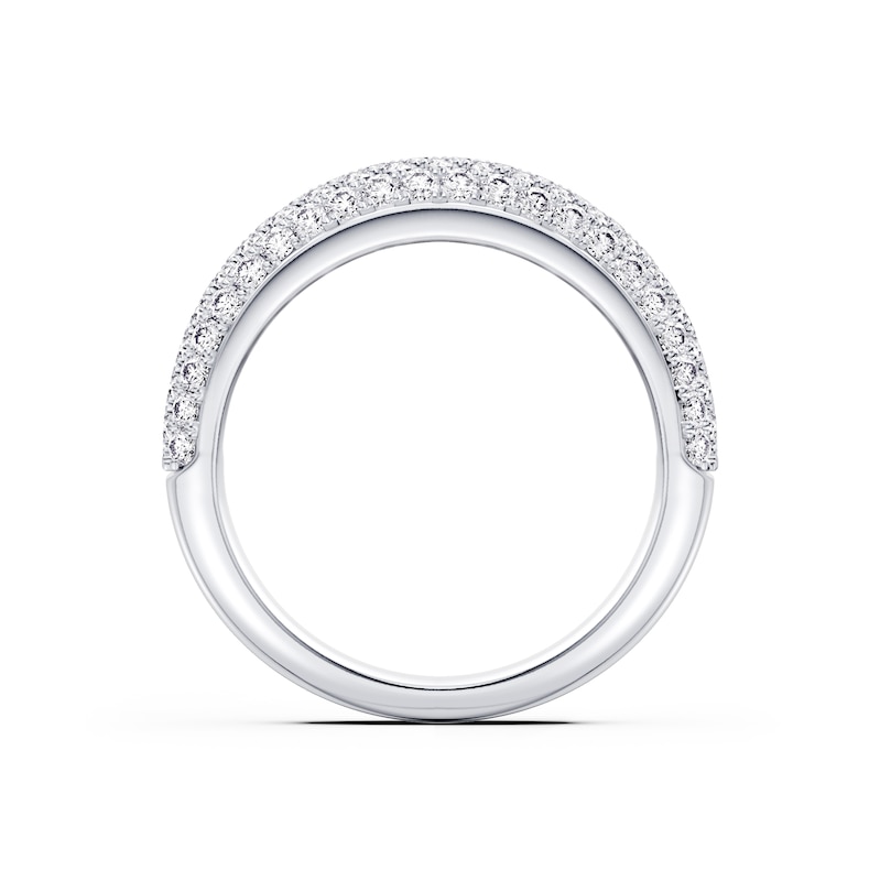 Main Image 3 of Platinum 1ct Diamond Eternity Ring