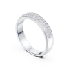 Thumbnail Image 2 of Platinum 0.50ct Diamond Pavé Eternity Ring