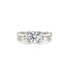 Thumbnail Image 4 of Platinum 1ct Total Diamond Graduated Trilogy Ring